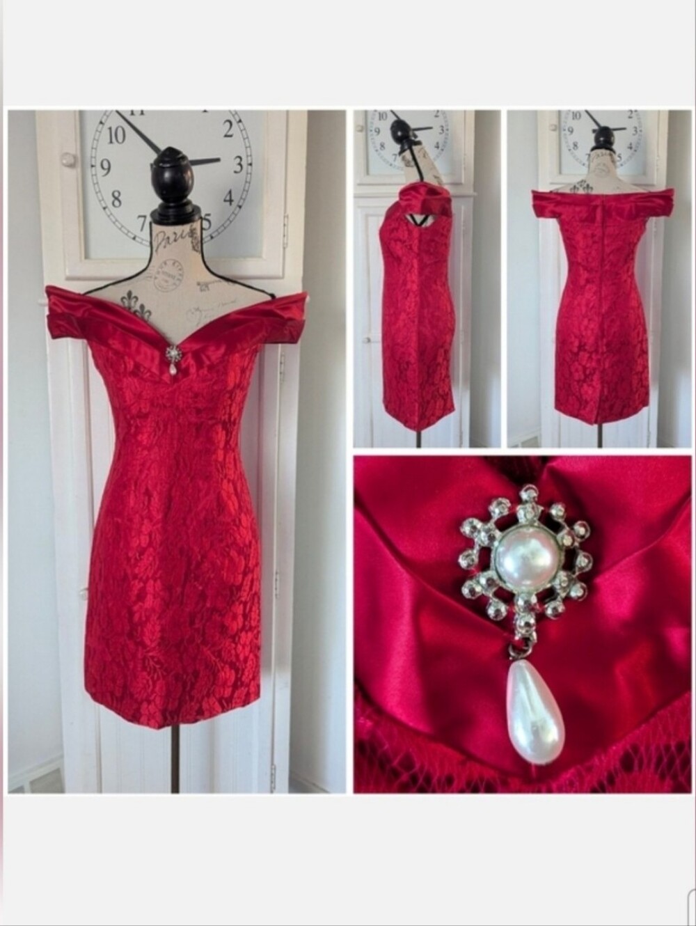 Vintage Vampire Dress- Gothic Romance